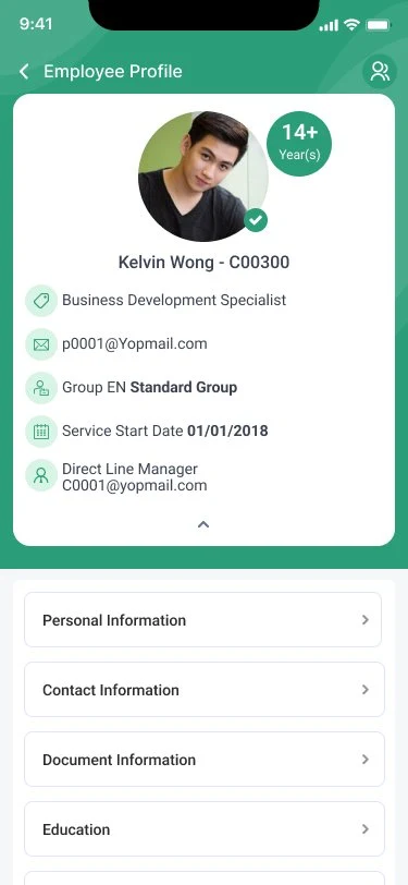 Cadena HRM Series 5 screenshot